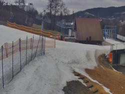 Spodní část sjezdovky č. 1 