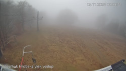 Vrchol Bouřňák, pohled na jih