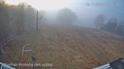 Vrchol Bouřňák, pohled na jih