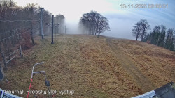 Vrchol Bouřňák, pohled na jih