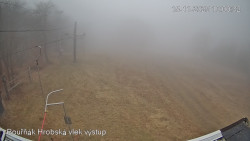 Vrchol Bouřňák, pohled na jih