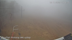 Vrchol Bouřňák, pohled na jih