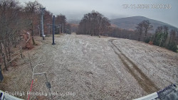 Vrchol Bouřňák, pohled na jih