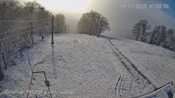 Vrchol Bouřňák, pohled na jih