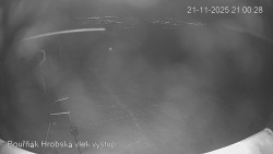 Vrchol Bouřňák, pohled na jih