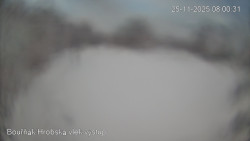 Vrchol Bouřňák, pohled na jih