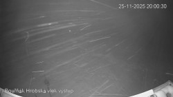 Vrchol Bouřňák, pohled na jih