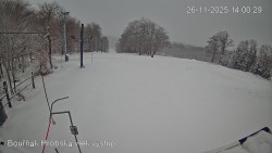 Vrchol Bouřňák, pohled na jih