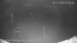 Vrchol Bouřňák, pohled na jih