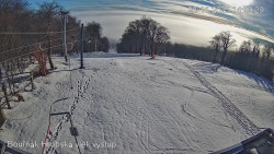 Vrchol Bouřňák, pohled na jih
