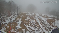 Vrchol Bouřňák, pohled na jih