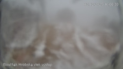 Vrchol Bouřňák, pohled na jih