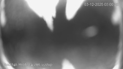 Vrchol Bouřňák, pohled na jih