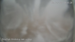 Vrchol Bouřňák, pohled na jih