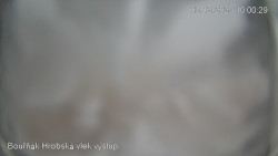 Vrchol Bouřňák, pohled na jih