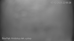 Vrchol Bouřňák, pohled na jih