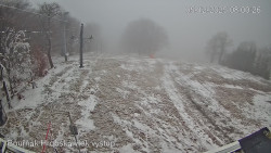 Vrchol Bouřňák, pohled na jih