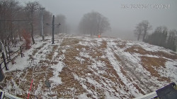 Vrchol Bouřňák, pohled na jih