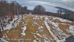 Vrchol Bouřňák, pohled na jih