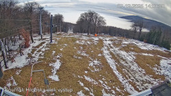 Vrchol Bouřňák, pohled na jih