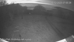 Vrchol Bouřňák, pohled na jih