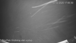 Vrchol Bouřňák, pohled na jih