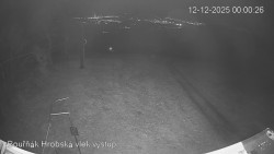 Vrchol Bouřňák, pohled na jih