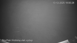 Vrchol Bouřňák, pohled na jih