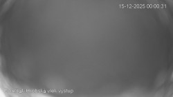 Vrchol Bouřňák, pohled na jih