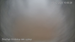 Vrchol Bouřňák, pohled na jih