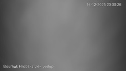 Vrchol Bouřňák, pohled na jih