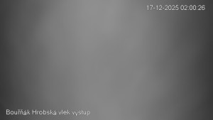 Sport Centrum Bouřňák - Vrchol Bouřňák, pohled na jih - 17.12.2025 v 02:00