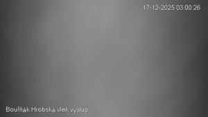 Sport Centrum Bouřňák - Vrchol Bouřňák, pohled na jih - 17.12.2025 v 03:00