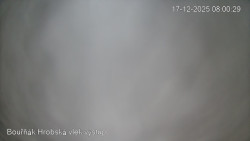 Vrchol Bouřňák, pohled na jih