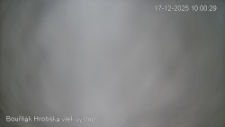 Vrchol Bouřňák, pohled na jih