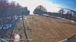 Vrchol Bouřňák, pohled na jih