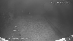 Vrchol Bouřňák, pohled na jih