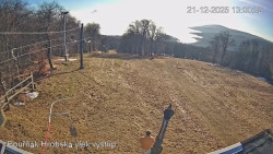 Vrchol Bouřňák, pohled na jih