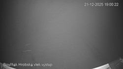 Vrchol Bouřňák, pohled na jih