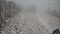 Vrchol Bouřňák, pohled na jih