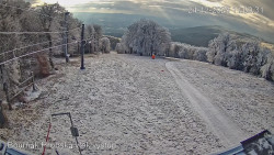 Vrchol Bouřňák, pohled na jih