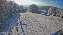 Vrchol Bouřňák, pohled na jih