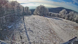 Vrchol Bouřňák, pohled na jih