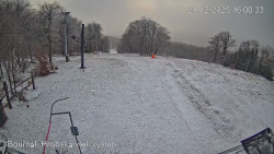 Vrchol Bouřňák, pohled na jih