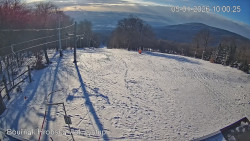 Vrchol Bouřňák, pohled na jih