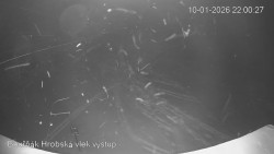 Vrchol Bouřňák, pohled na jih