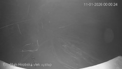 Vrchol Bouřňák, pohled na jih