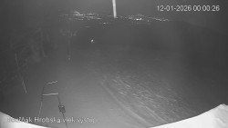 Vrchol Bouřňák, pohled na jih