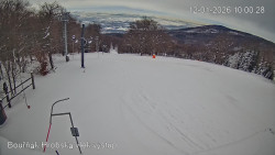 Vrchol Bouřňák, pohled na jih