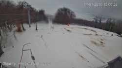 Vrchol Bouřňák, pohled na jih